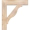 Ekena Millwork Funston Block Smooth Bracket w/ Offset Brace, Douglas Fir, 7 1/2"W x 30"D x 34"H BKT0806X30X34FST05SDF - alternate 4